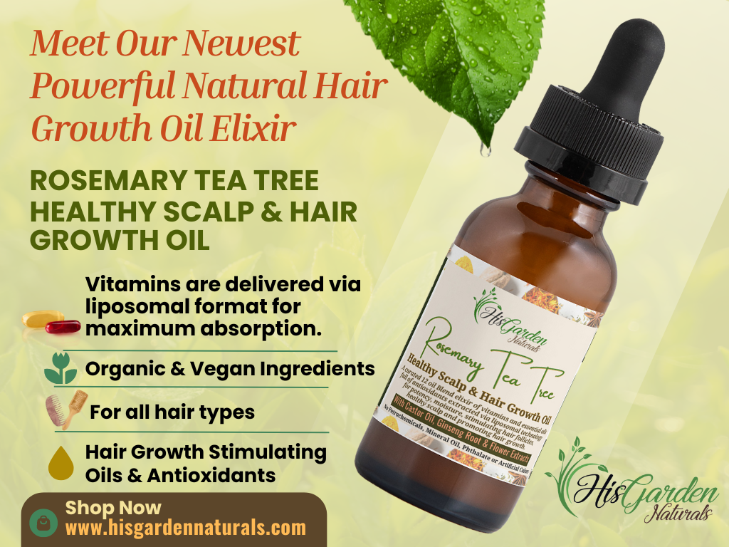 Rosemary Tea Tree Healthy Scalp & Hair Growth Oil