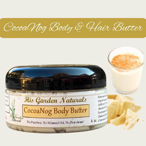 CocoaNog Body & Hair Butter (8oz)