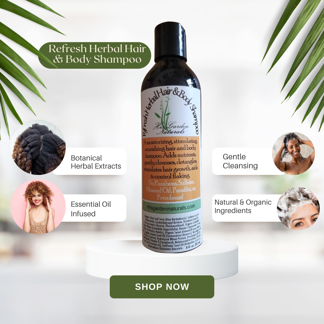 Refresh Herbal Hair & Body Shampoo