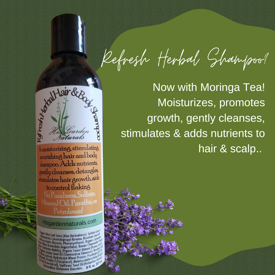 Refresh Herbal Hair & Body Shampoo